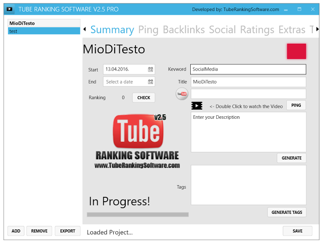 Youtube Ranking Software [GIVEAWAY]